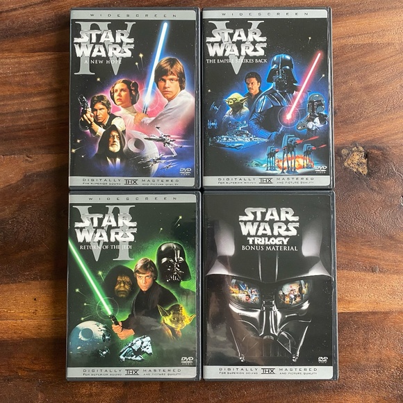 Lot Star Wars DVD Episodes 1-6 (I-VI) Widescreen Force Awakens Rouge One Blu-ray - Picture 6 of 11